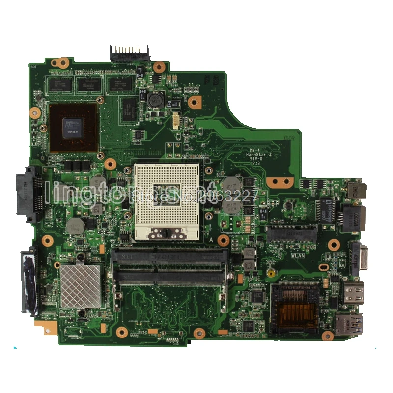 Материнская плата K43SV REV3.0 GT540M 1 ГБ для For Asus A43S K43S K43SJ A84S X43S материнская ноутбука