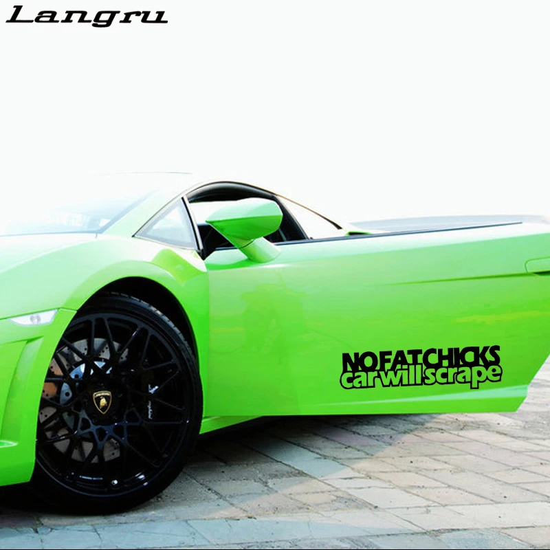 Langru горячая Распродажа автомобильный стиль без толстых цыплят автомобиль будет