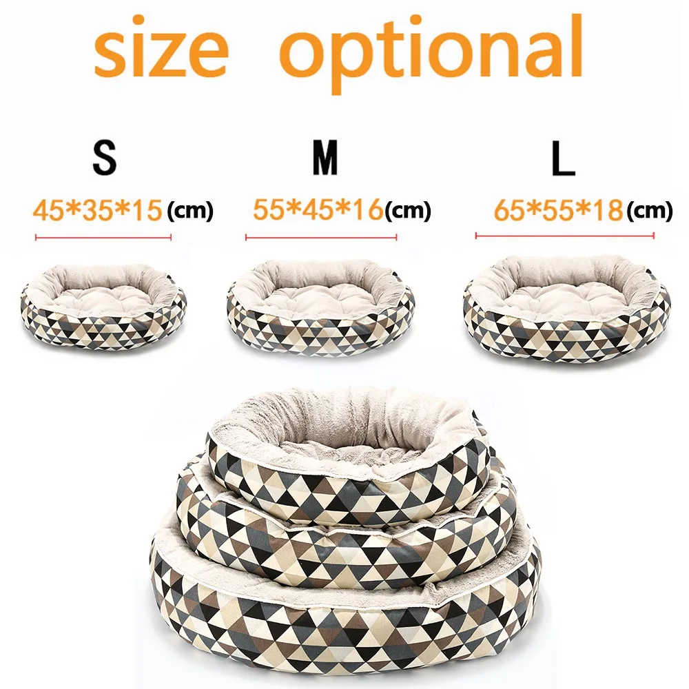 Striped Dog Beds House for Cat Pet Products Dogs Sofas Bed Small Large Chihuahua Supplies COO028 | Дом и сад