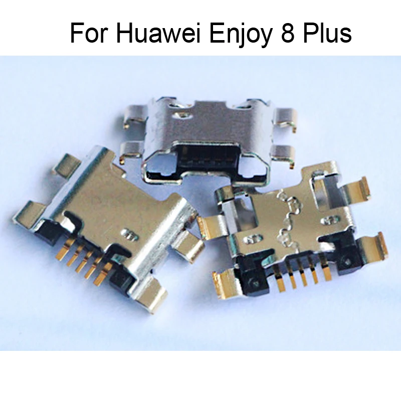 5 шт. Замена для Huawei Enjoy 8 Plus разъем подключения зарядного устройства Запчасти