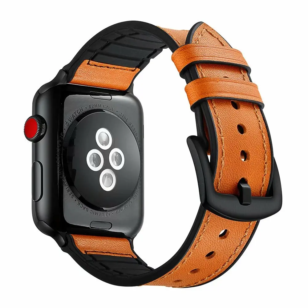Национальный ремень для наручных часов iwatch, ремешок для наручных часов Apple Watch, версии кожаный ремешок 38/42 мм 40 мм 44 мм, версия 1/2/3/4/5