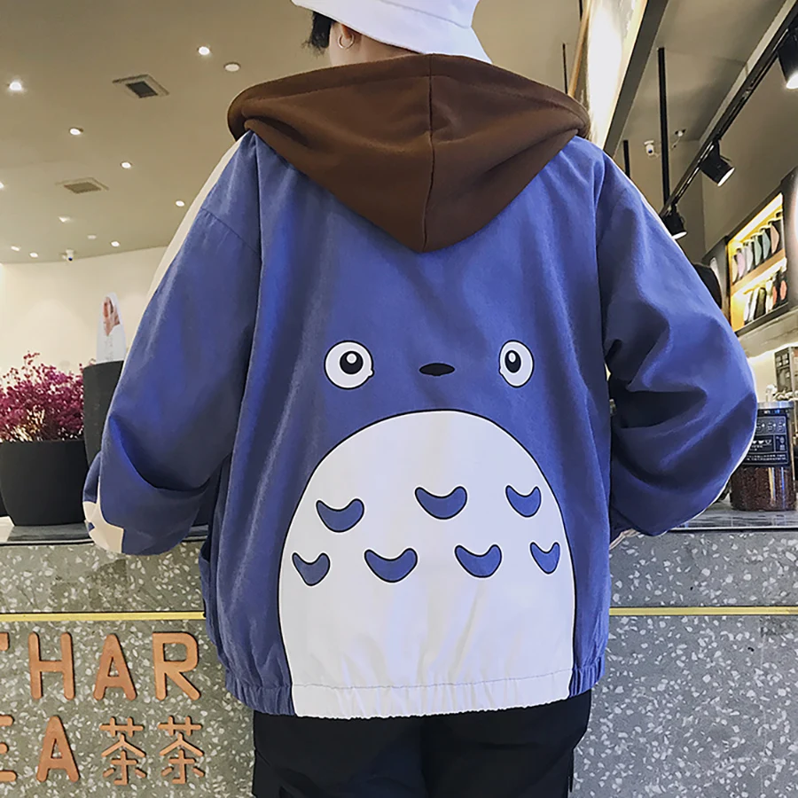 Забавная мужская куртка с капюшоном в стиле хип хоп на молнии для колледжа сезон