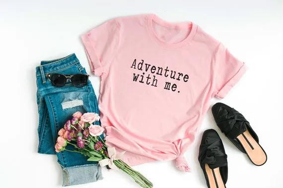 Sugarbaby Adventure рубашка для путешествий забавная футболка женщин Графический Тройник