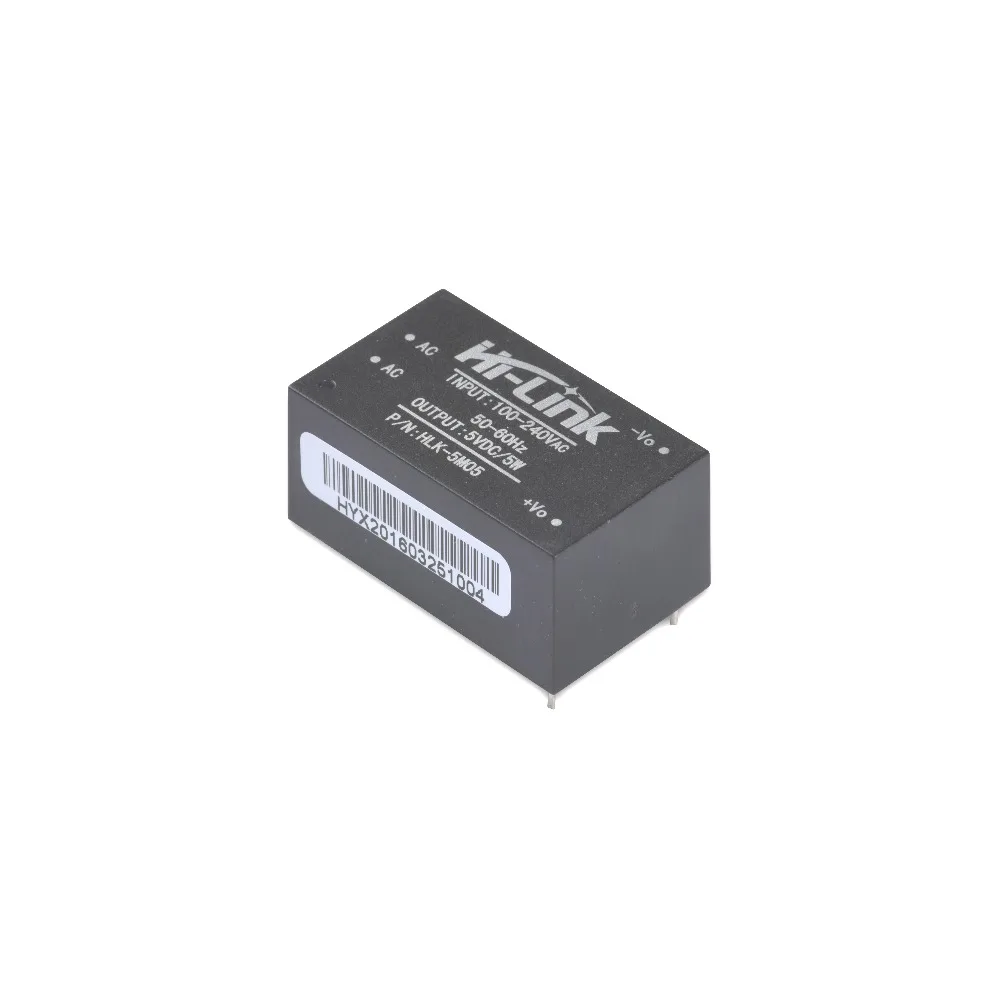 2 шт. Бесплатная доставка HLK-5M05 220 В 5 в AC DC изолированный блок питания | Электроника