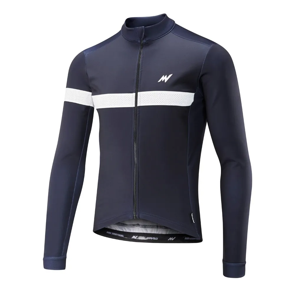 Мужская футболка с длинным рукавом Morvelo Maillots весна осень 2019 одежда для велоспорта