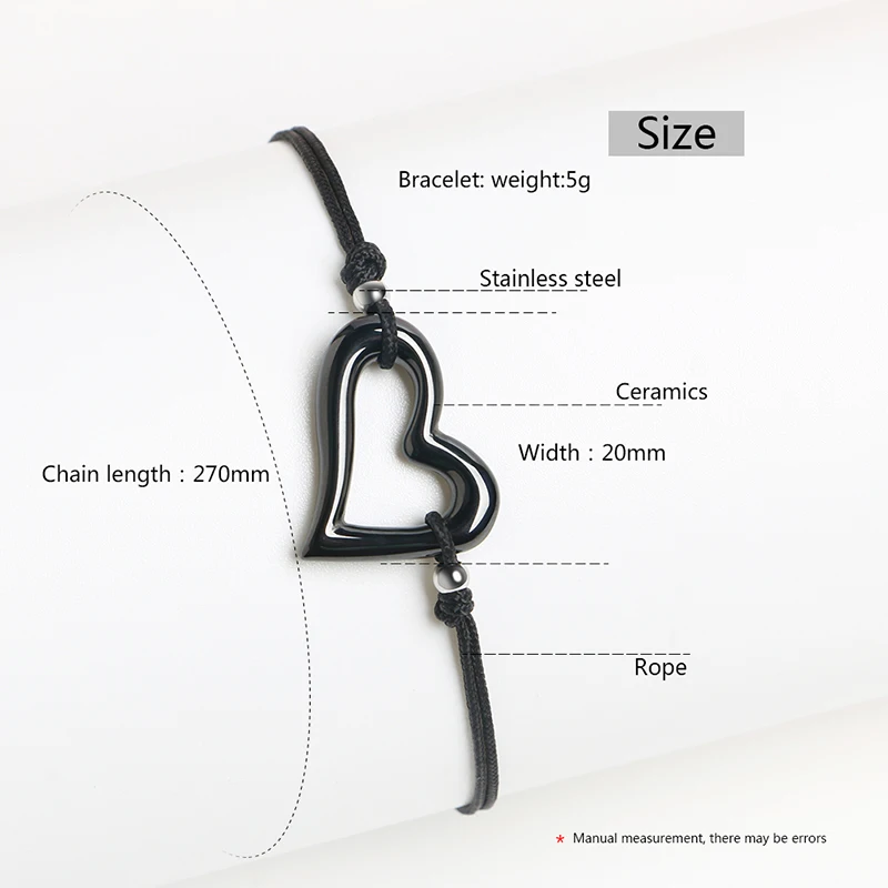 Браслеты на удачу для женщин 2 шт./лот керамические регулируемые браслеты Красной