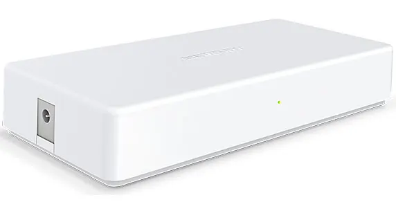 S108C Замена Tenda S108 8 портов коммутатор Ethernet маленький и умный настольный 8*10/100 Мбит/с