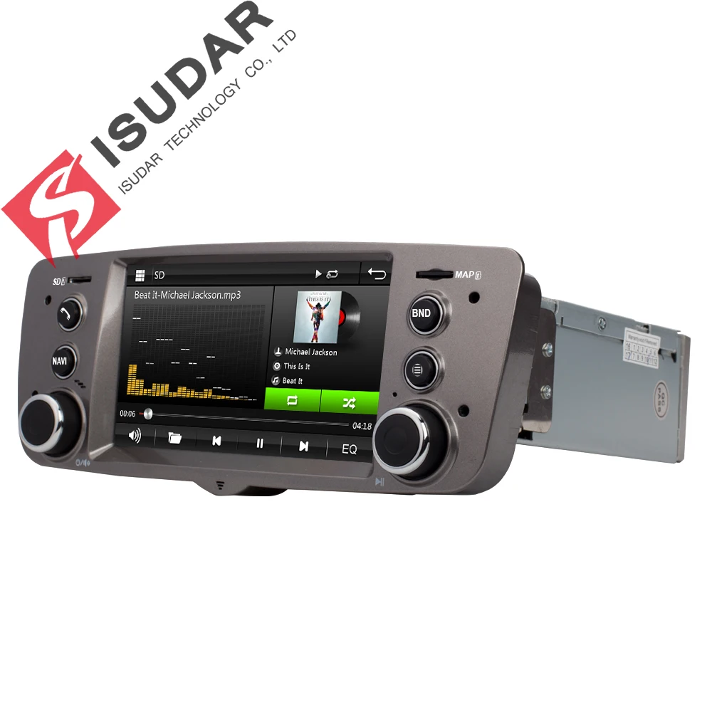 Isudar автомобильный мультимедийный плеер gps для Fiat/Palio Canbus Радио BT 1080 P DVR шин