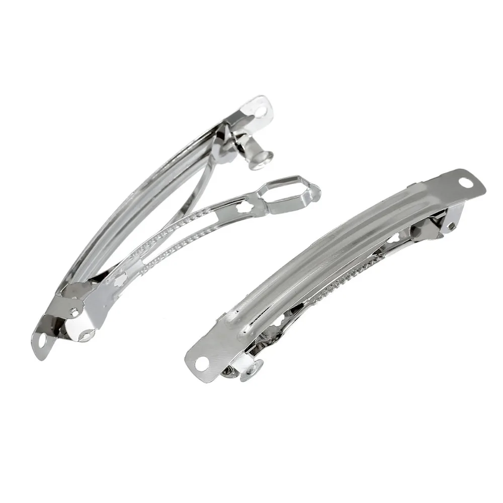 Дорин коробка 20 шт покрытые серебром Цвет Французский Заколки-пряжки для волос