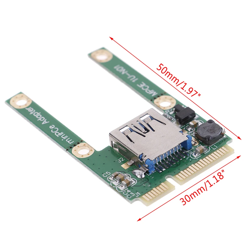 Переходник Mini Pcie к USB 2 0 адаптер Pci e PCIE Express с винтовыми фитингами|Платы расширения|