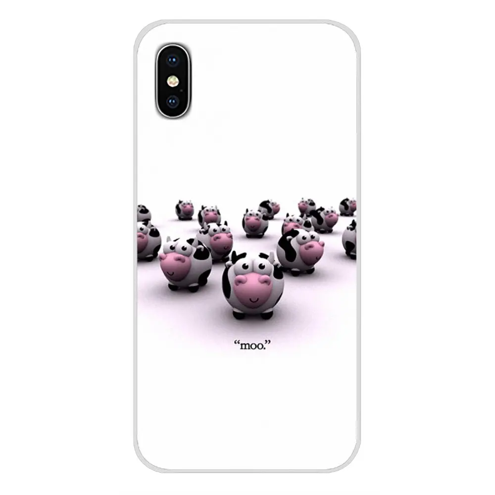 Aninal Hippo корова мультфильм для Oneplus 3T 5T 6T Nokia 2 3 5 6 8 9 230 3310 1 7 Plus 2017 2018 прозрачный чехол