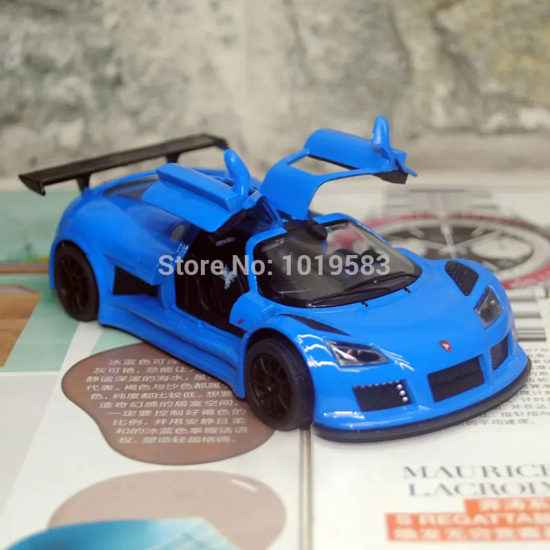 Масштаб 1/36 игрушечный автомобиль 2010 Gumpert Apollo Спортивная литая металлическая