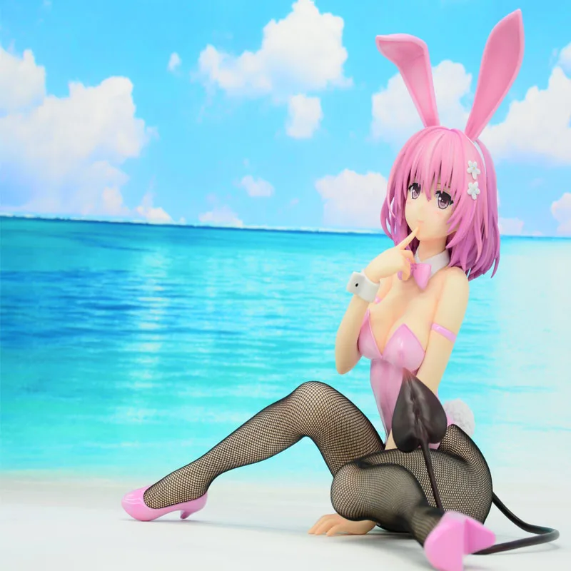 

GZTZMY Hot Comics Anime Momo Belia Deviluke Beria Debiruku Bunny Ver. 1/4 Scale To Love Ru Darkness 24cm Sexy Action Figure Toy