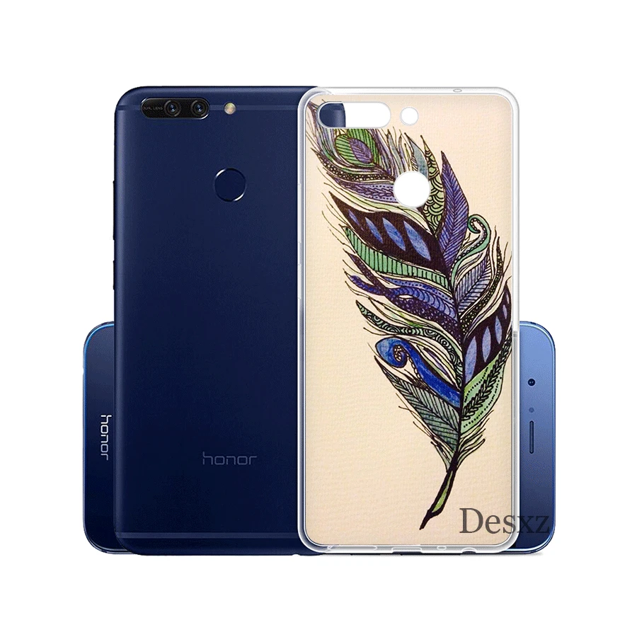Чехол для телефона мультфильм чехол huawei Y5 Y6 Y7 II 2017 2018 премьер защиты оболочки |
