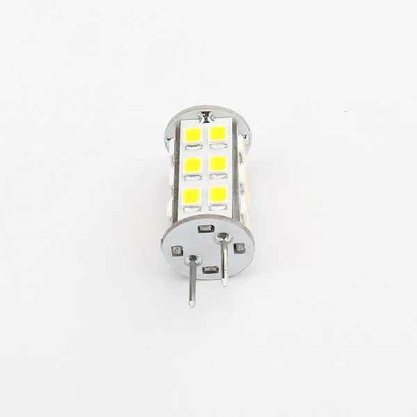 Бесплатная доставка! Светодиодная лампа G6.35 2835SMD 27 светодиодов 3500 лм широкий