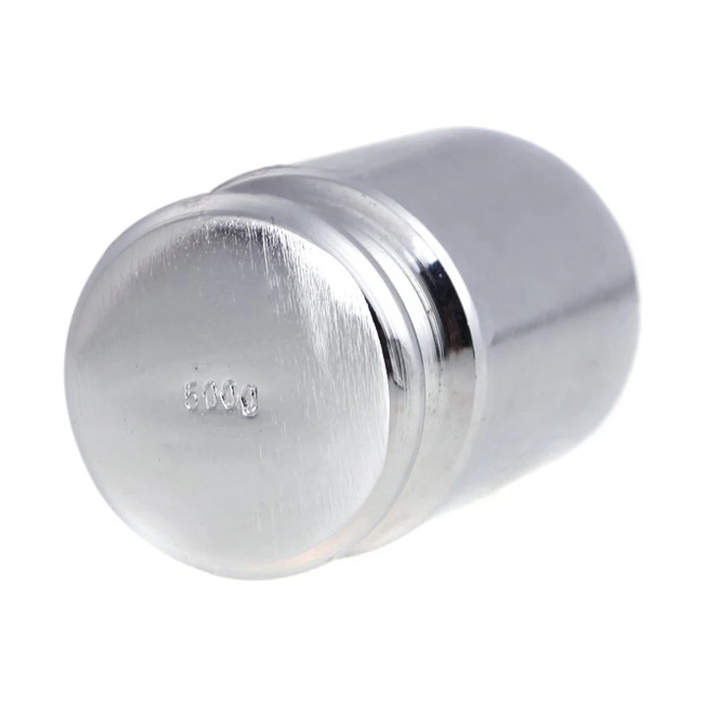 500 г калибровка грамм Вес весы с хромовым покрытием для баланса цифровых