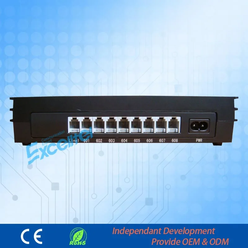 Простая телефонная система PABX PBX MS108 с идентификатором переводного вызова|pbx telephone