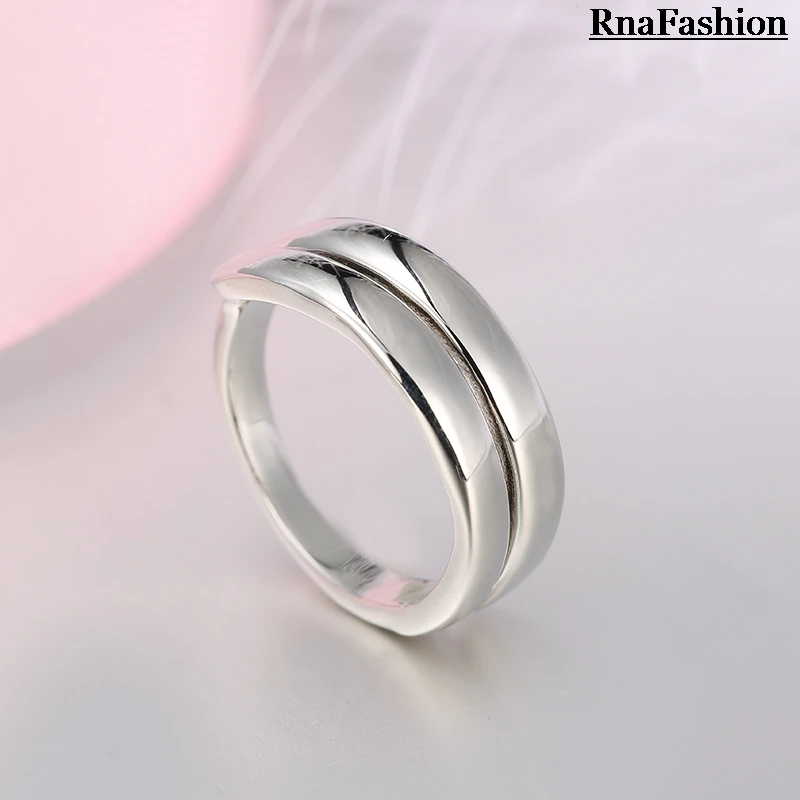 RNAFASHION Элегантное свадебное модное кольцо с кристаллами для женщин платье