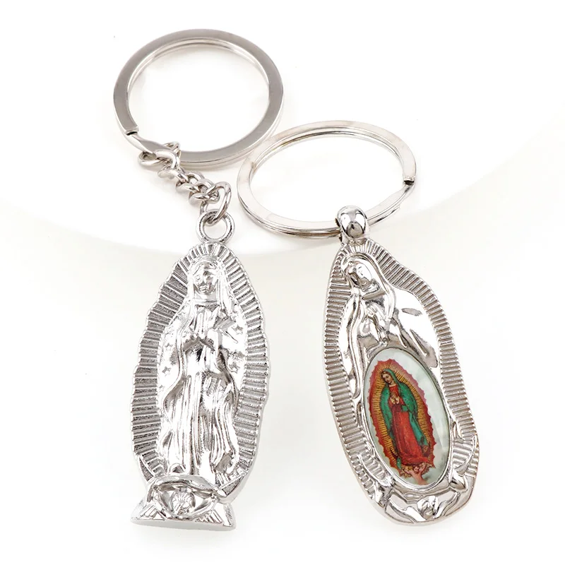 Кулон Гваделупа Religion Our Lady of брелок для ключей мужское ювелирное изделие кольцо