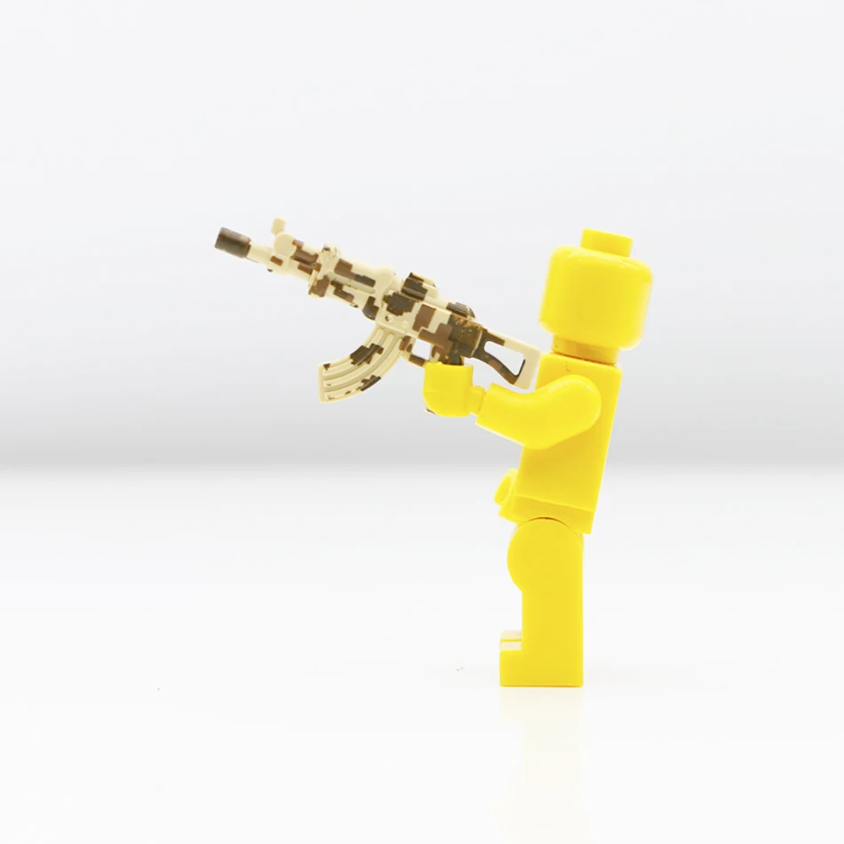 Пистолет оружие Pack строительные блоки спецназ полицейское снаряжение армия