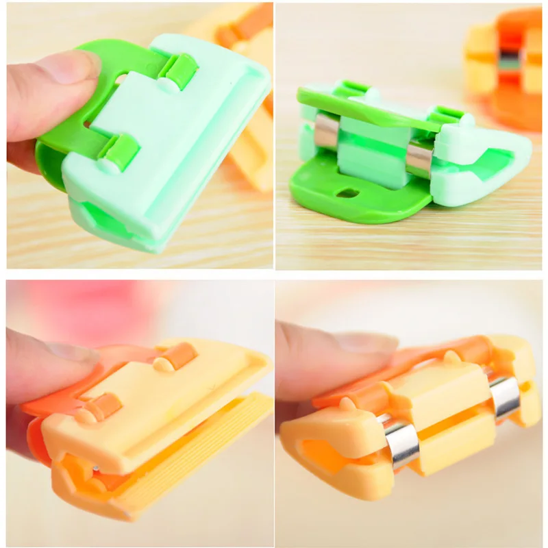QuickDone 4 шт/набор прочные креативные герметичные зажимы для дома путешествий
