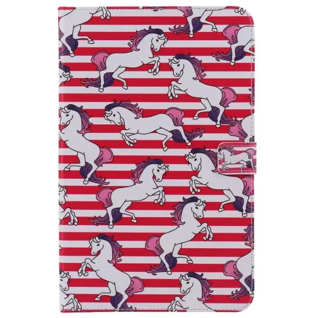 Модный чехол с рисунком кота для samsung Galaxy Tab A A6 10,1 T580 T585 SM-T585 чехол Funda Подставка для планшета - Цвет: 10