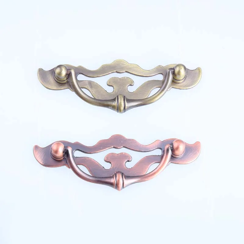 64 мм (2 5 дюйма) хорошая и дешевая ретро мебель кольца ручки античный медный ящик