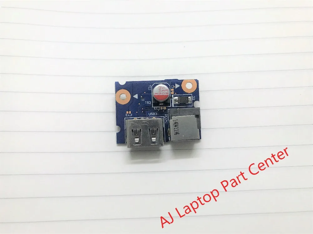 Новинка! Оригинальная плата питания постоянного тока и USB порт для Lenovo G480 G580 G485 DC