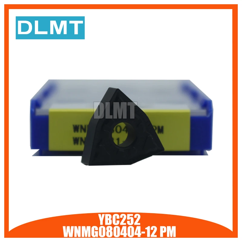 10 шт. YBC252 WNMG080404 12 PM карбидная вставка CNC Вольфрамовая токарная для резки