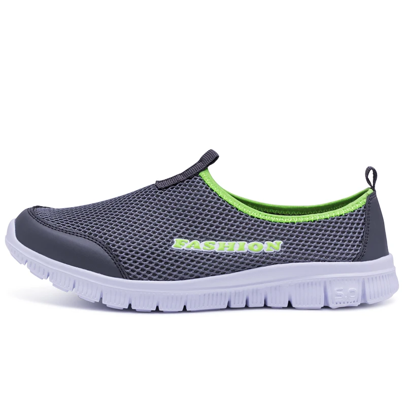 2020 New Men Light Sneakers Summer Breathable Mesh Male Cheap Casual Shoes Dad Walking Outdoor Sport Comfortable Big Size:38-46 | Обувь