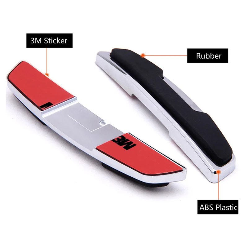 

Waterproof Universal Car Door Side Protector Bumper Strips Decal SUV Body Decorative Black Anti-Collision Bar Paste