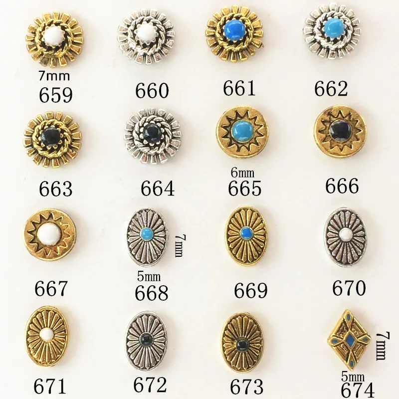 20 шт./упак. японский 3D дизайн ногтей украшение металлический Ретро Kawaii Sun Овальный