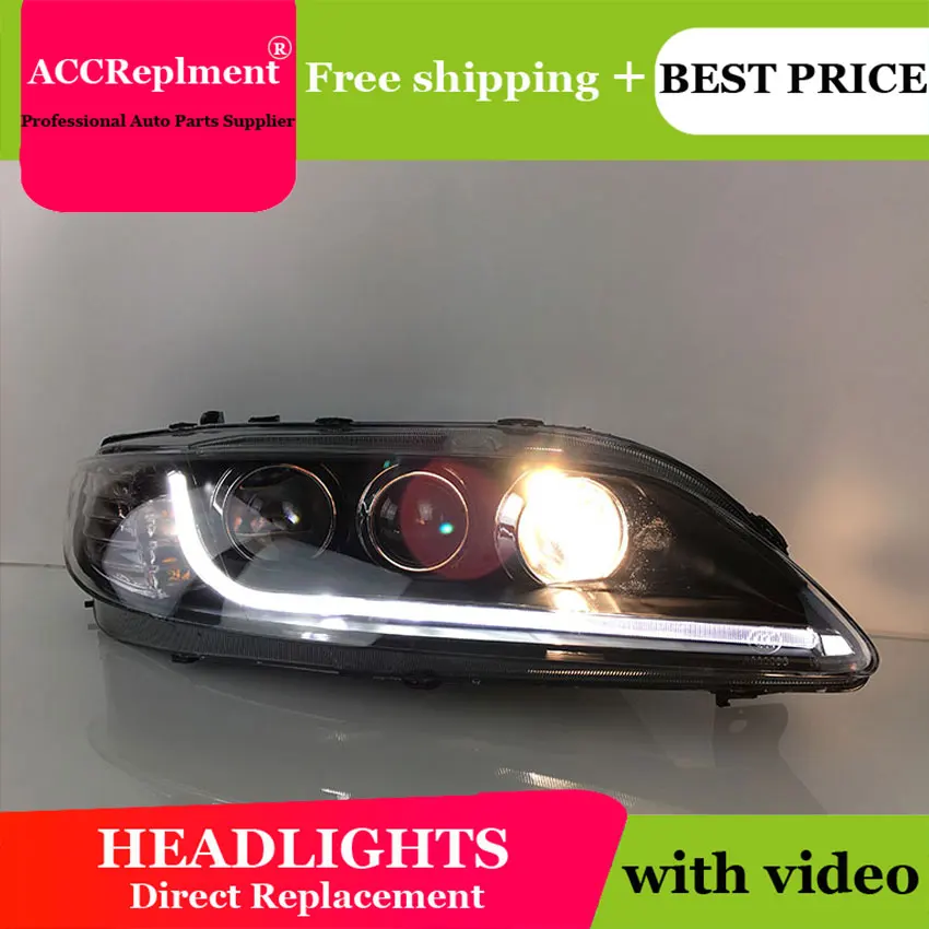 Стайлинг автомобиля светодиодный ная фара для Mazda6 фары 2003-2014 Mazda 6 ные drl H7 hid
