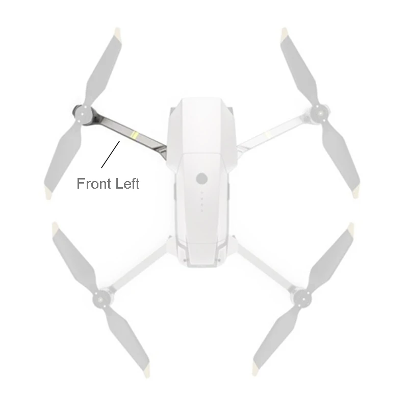DJI Mavic Pro Platinum рукоятка передняя левая/Передняя правая/задняя левая/задняя правая рукоятка ремонт с мотором DJI продукт