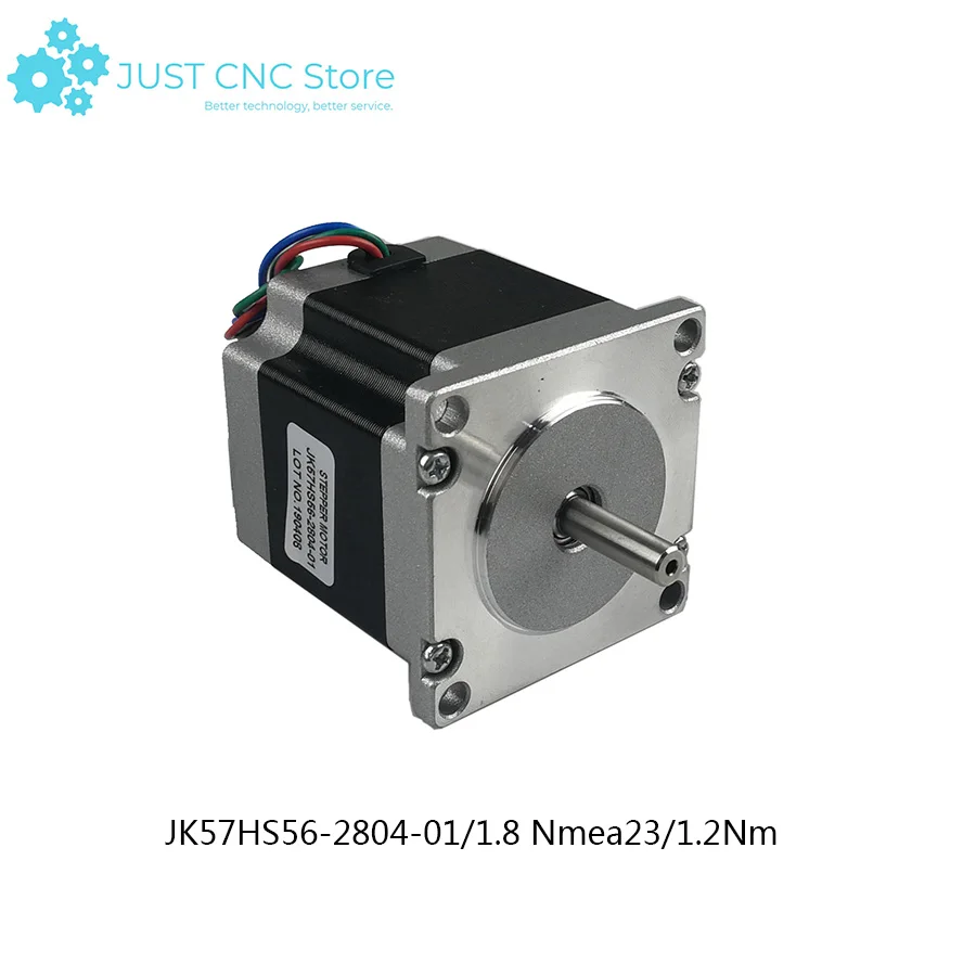 

Nema 23 Stepper Motor Two Phase 56mm 1.26Nm 2.8A 1.8deg CNC machine 3D printer