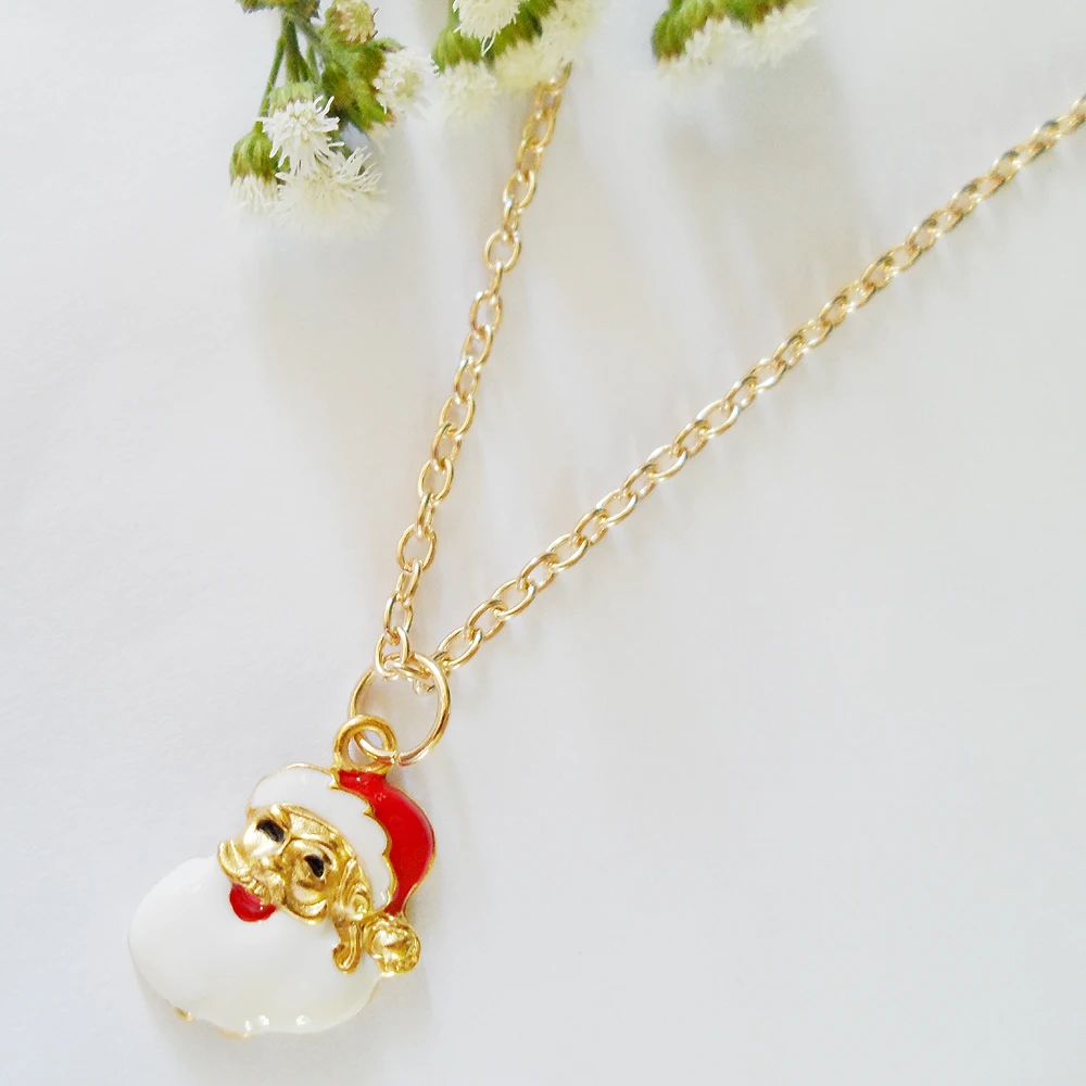 2019 Новое рождественское ожерелье классический стиль рождественская подвеска