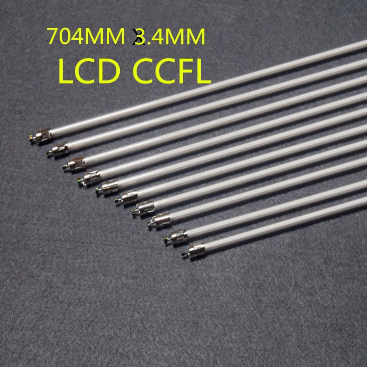 100 stucke Универсальный 32 zoll breite 704 мм 3 4 Hintergrundbeleuchtung CCFL Lampen/rohr w/зажим для ЖК