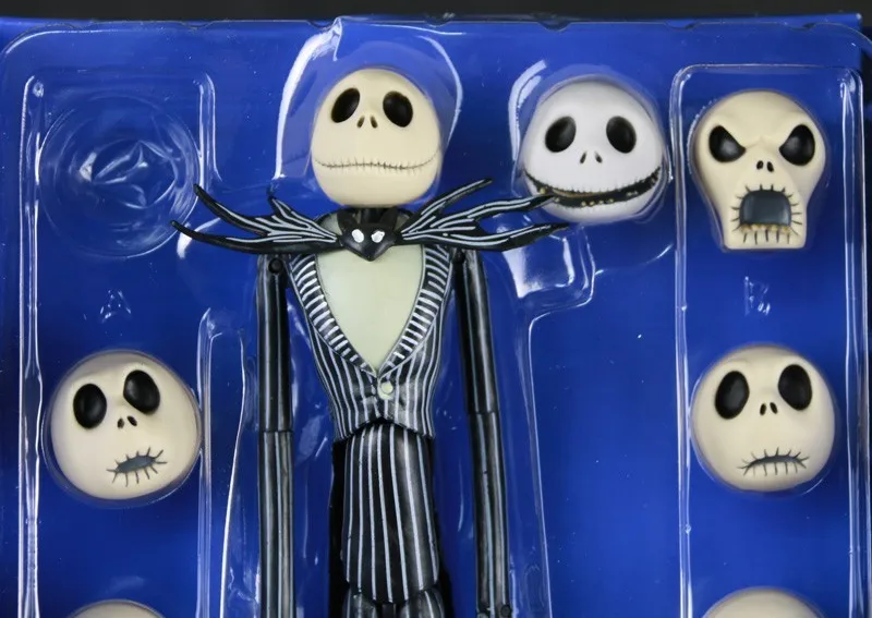 35 см 12 Faccia Джек Скеллингтон Figura Animazione Кошмар перед Рождеством Henry Selick Tim Burton экшн