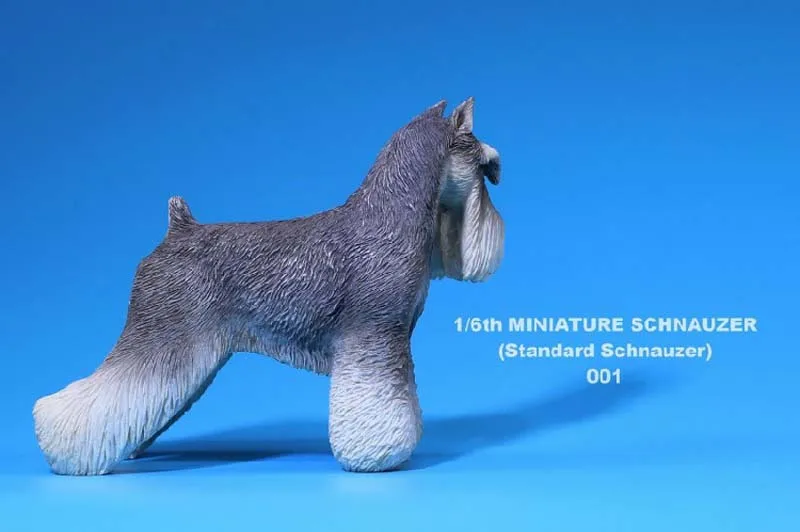 Mnotht MRZ019 DIY Модель собаки шнауцера 1:6 аксессуары для солдата подарок детей 12 дюймов