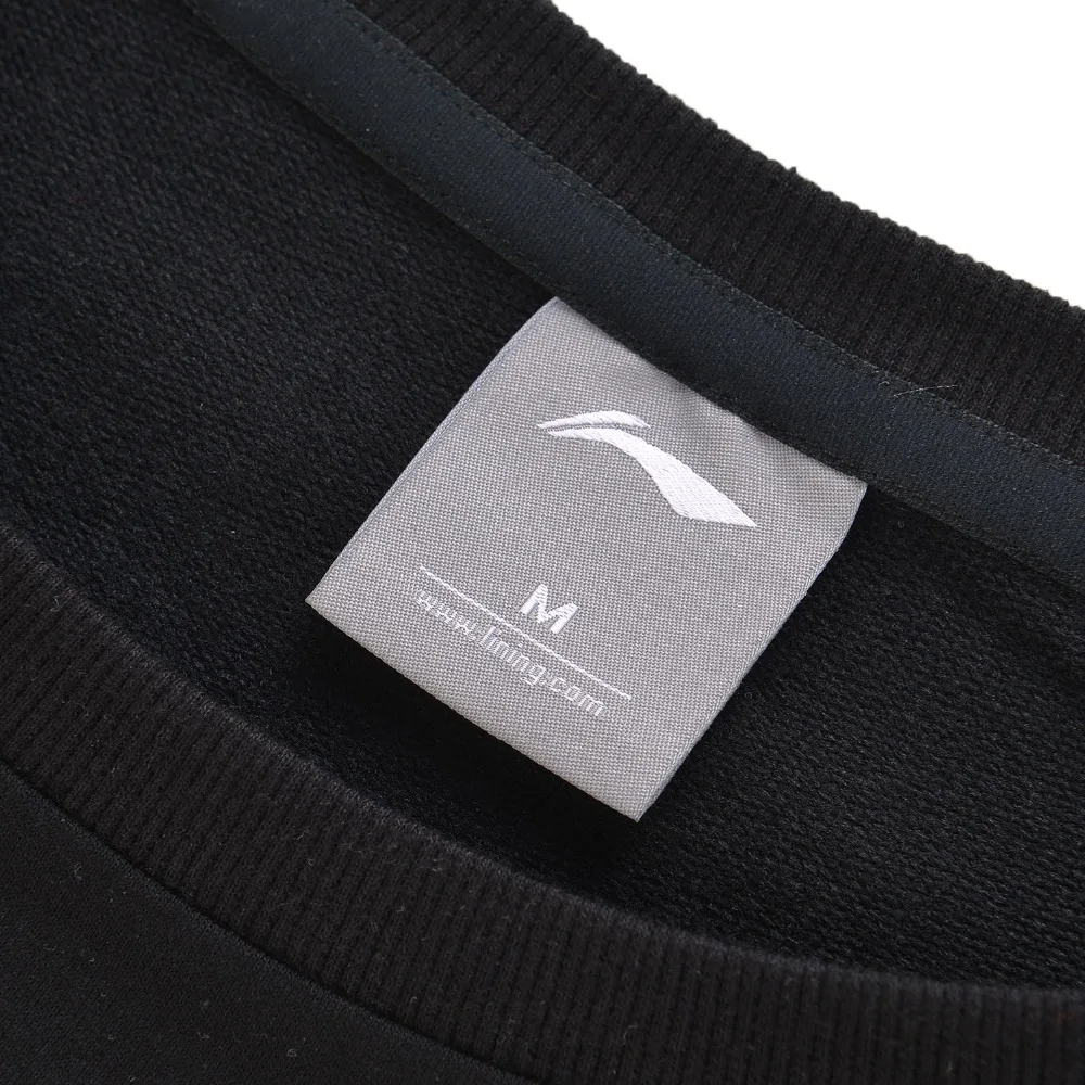 Женский тренировочный свитер Li-Ning свободный спортивный из 70% хлопка 25% полиэстера