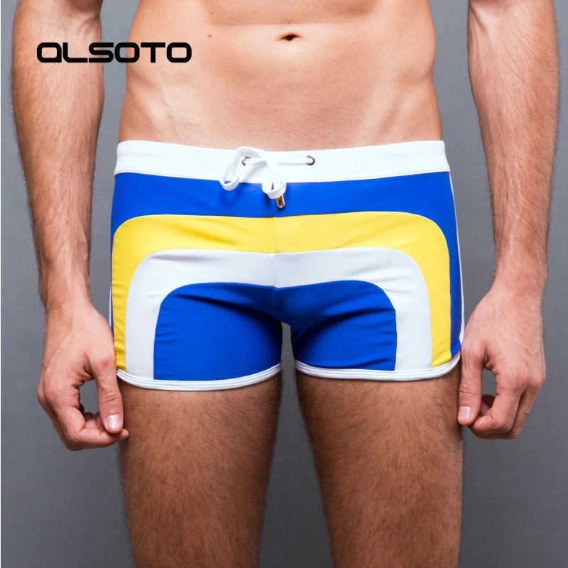 Летние плавательные шорты для мужчин сексуальный купальник мужские костюмы