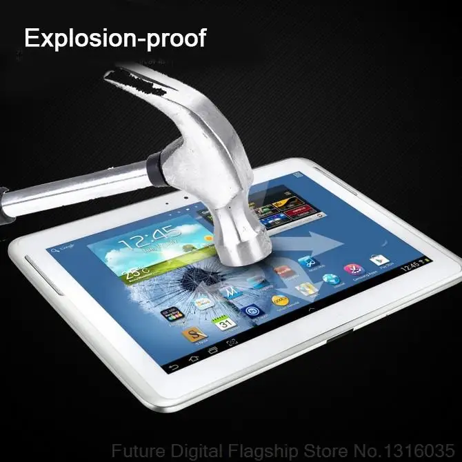 BINFUL 2 шт. Закаленное стекло Защитная пленка для экрана Samsung Galaxy Tab 10 1 P5100 N8000 планшет