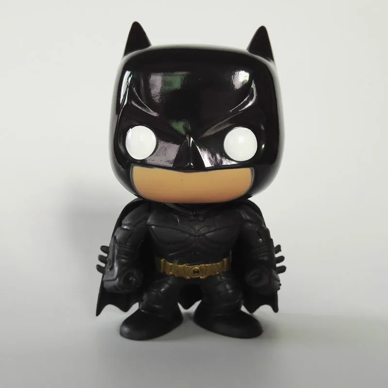 batman no box Бэтмен против модель Джокера 10 см Виниловая кукла Фигурка Игрушки - Цвет: batman no box