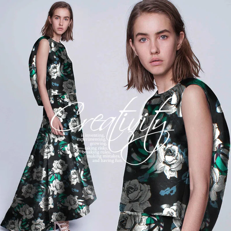 Digital inkjet silk organza satin fabric crisp dress breathable natural wholesale cloth | Дом и сад