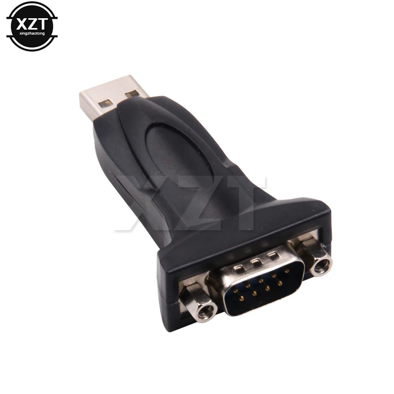 Новейший последовательный преобразователь USB 2,0 в RS232 9-контактный адаптер последовательный PL2303 DB9 переходник компьютерный преобразователь для Win7/8