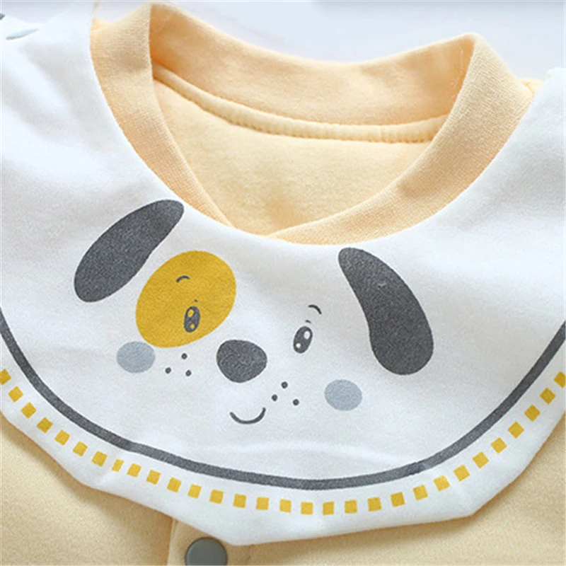 New fashion Animal Baby Romper Bebe Infant Clothing Boy Girl Clothes Cute Cartoon Winter Warm Jumpsuit Costume |