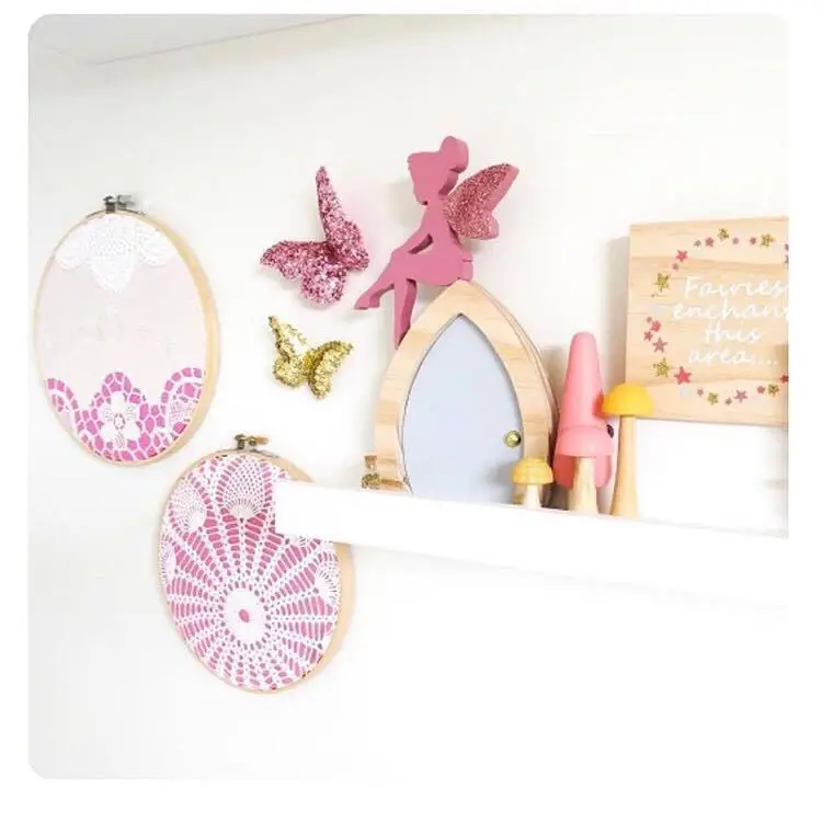 

Ins Furniture Angel Window Wooden Ornaments Nordic Baby Room Photography Props Decorations Best Christmas Gifts For Kids Toys