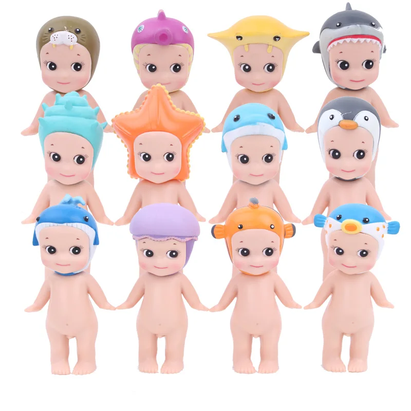 1 шт. экшн фигурка морского животного Sonny Angel игрушка 8 см кавайная Kewpie мини кукла