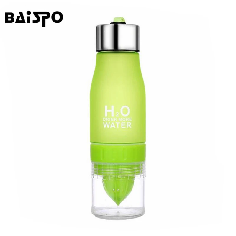 Бутылка для воды BAISPO H2O 650 мл бутылка заварки лимонного сока посуда напитков