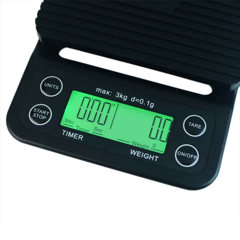 Профессиональные кофейные весы с таймером 3 кг/0 1 г|weight scale|electronic balancefood weight scale |